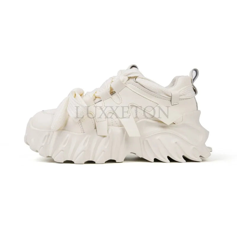 Lace-up Vulcanized Shoes